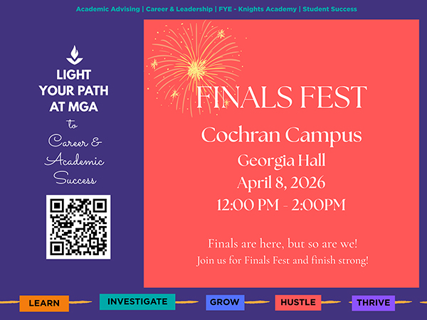 Flyer with same info as description for Cochran Campus.